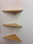 Load image into Gallery viewer, Corner MDF Shelves | Paintable Corner Shelves