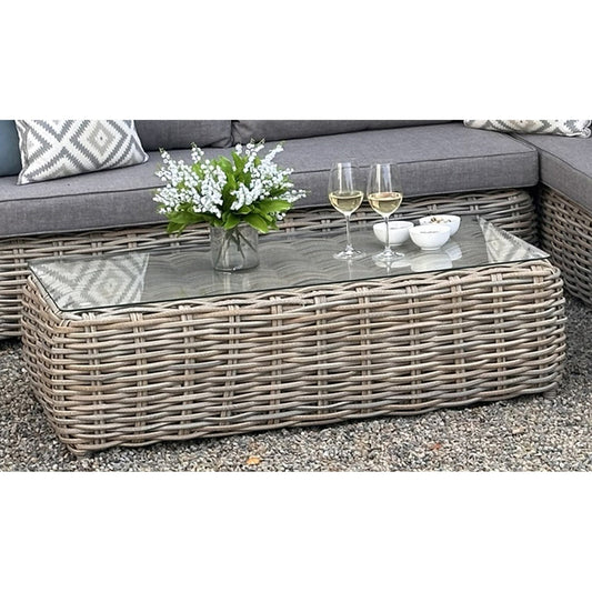 Amalfi Outdoor Corner Sofa Set | Luxury All - Weather Garden Lounge (Large) - Apex Bespoke Carpentry