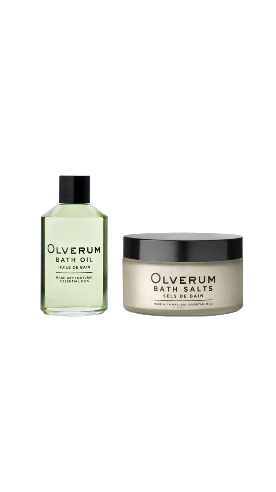 Luxury Walnut Bath Tray Bundle | Includes Bath Pillow, Dry Brush, Olverum Bath Oil & Salts - Apex Bespoke Carpentry