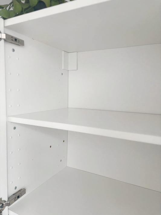 Made - to - Measure 15mm Melamine Cabinet Shelf | White | Wipeable Material | Cut to Size - Apex Bespoke Carpentry