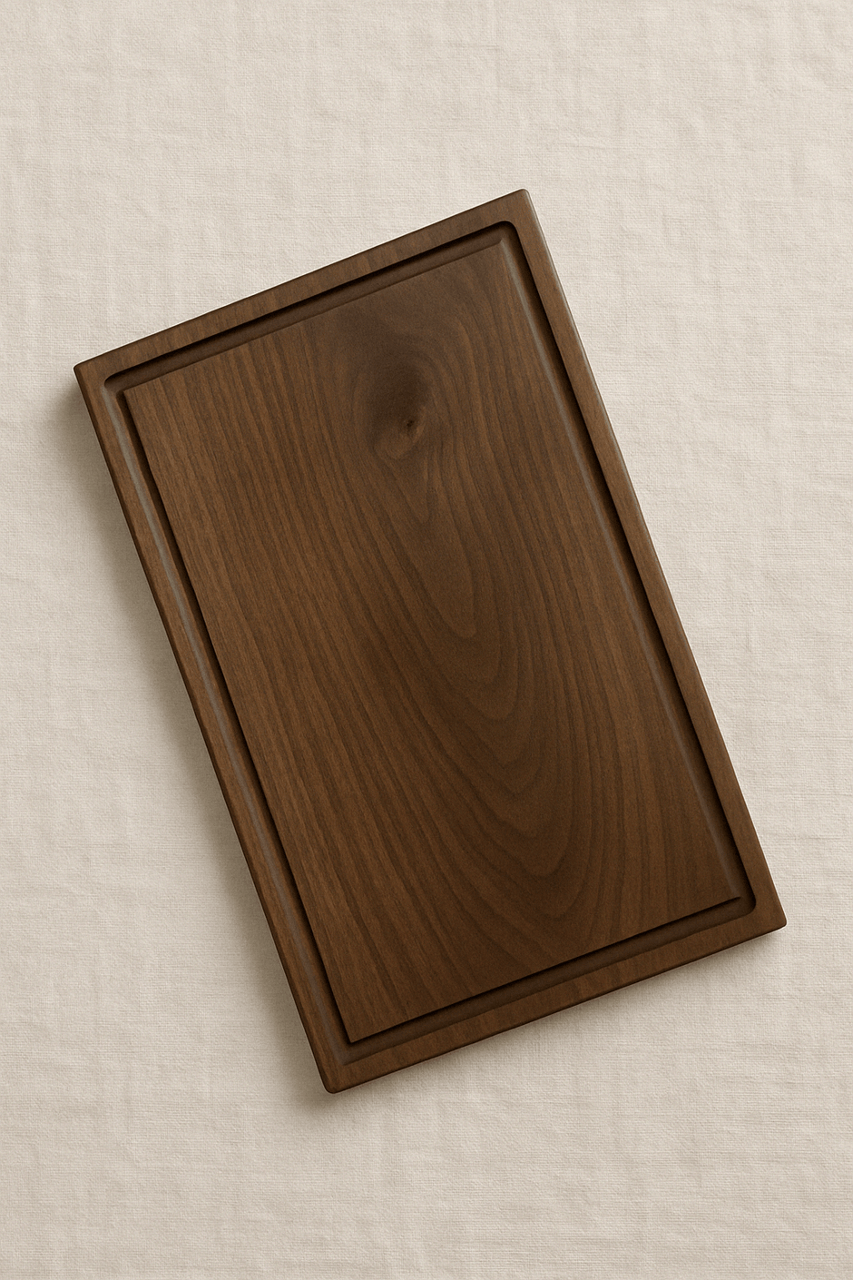 Walnut Chopping Board with Juice Groove - Apex Bespoke Carpentry