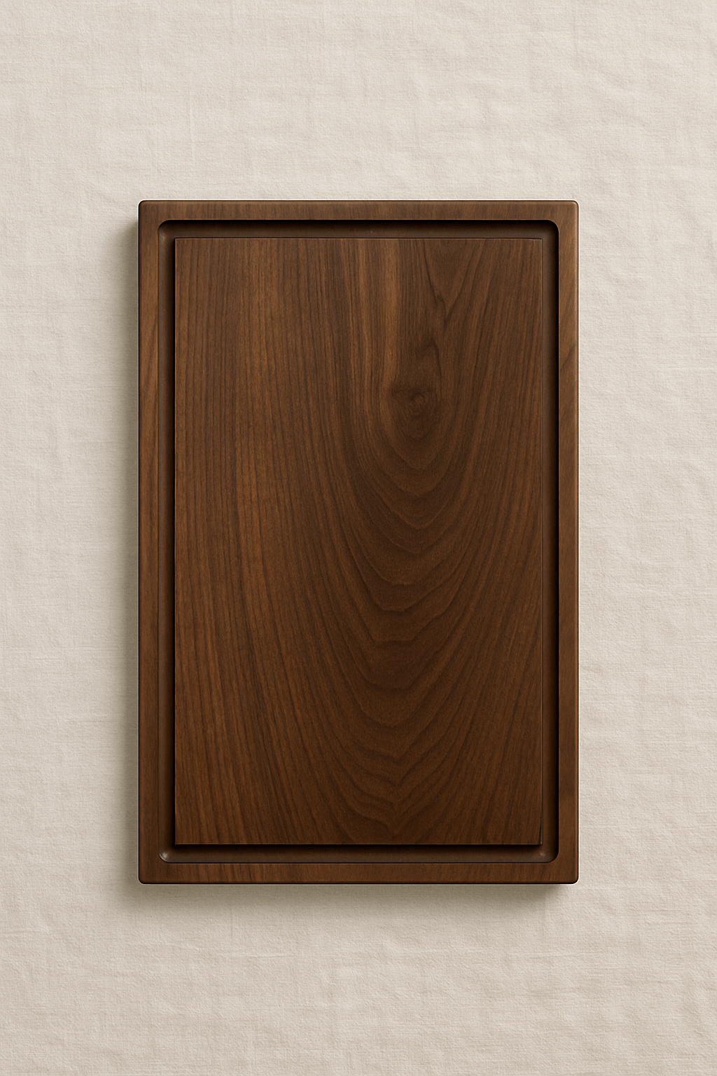 Walnut Chopping Board with Juice Groove - Apex Bespoke Carpentry