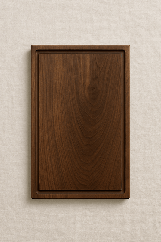 Walnut Chopping Board with Juice Groove - Apex Bespoke Carpentry