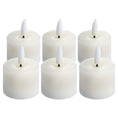 Load image into Gallery viewer, Set Of 6 Natural Glow Led Tealight Candles
