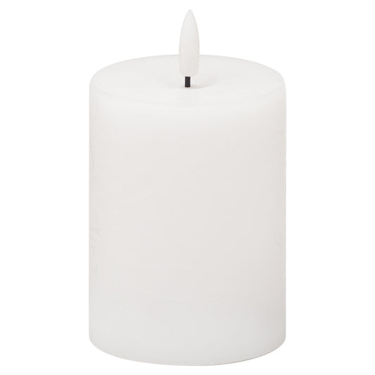 Natural Glow 3 x 4 LED White Candle