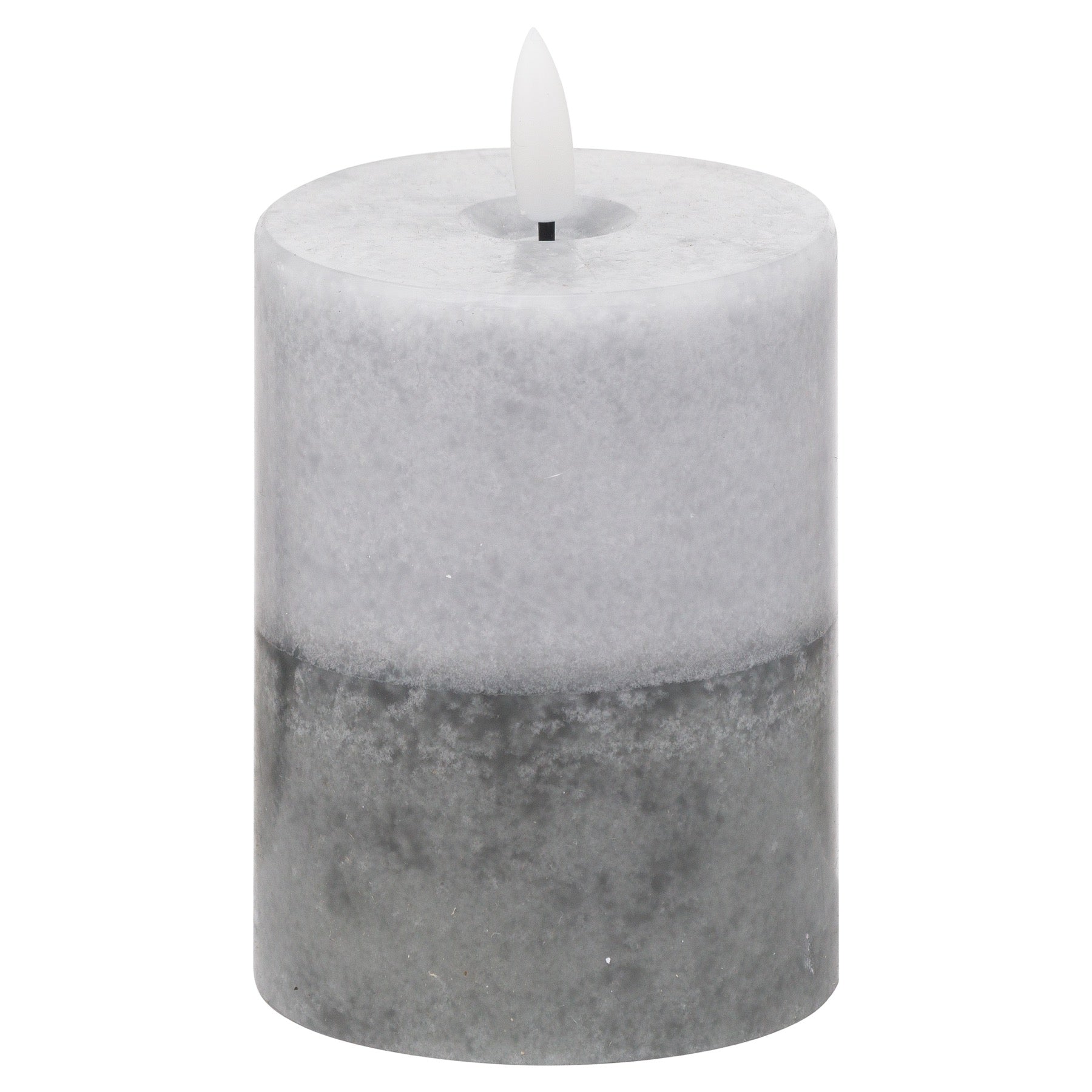 Natural Glow 3x4 Stone LED Candle