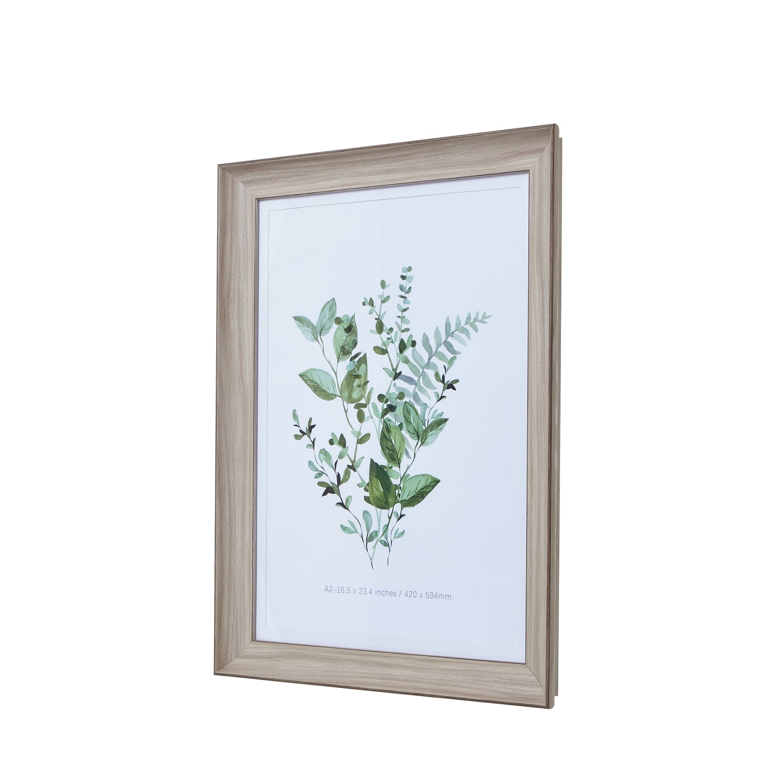 Whitewashed Large Picture Frame