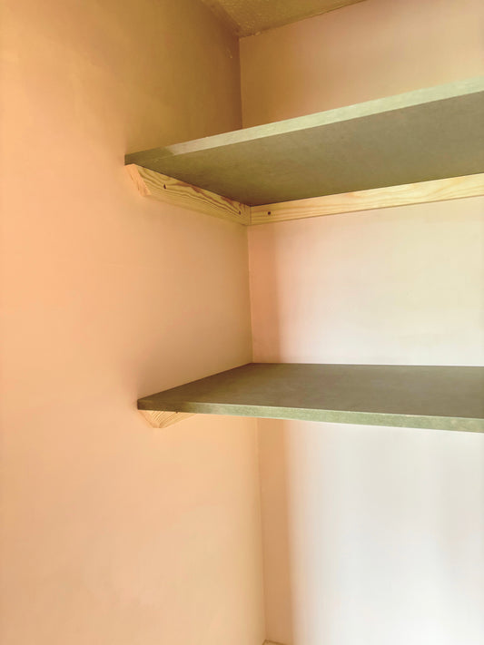 Made-to-Measure MDF Cupboard Shelves | 18mm Moisture-Resistant | Cut to Size
