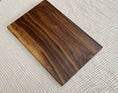 Load image into Gallery viewer, Solid walnut cutting board.
