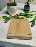 Load image into Gallery viewer, Oak Veneered Plywood Flower Press
