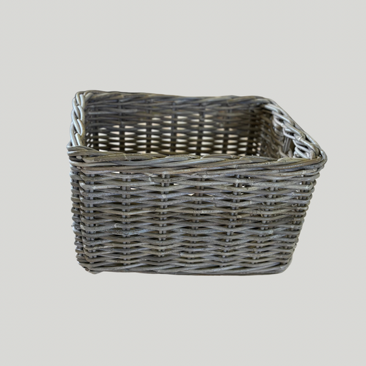 Kubu Rattan Square Storage Basket