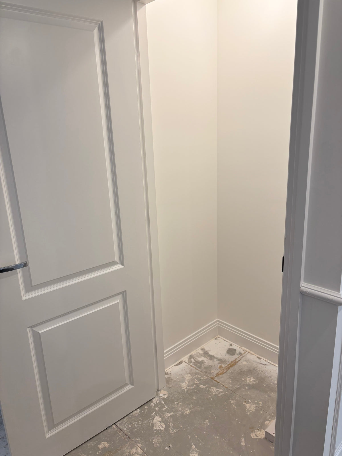 Before empty cupboard