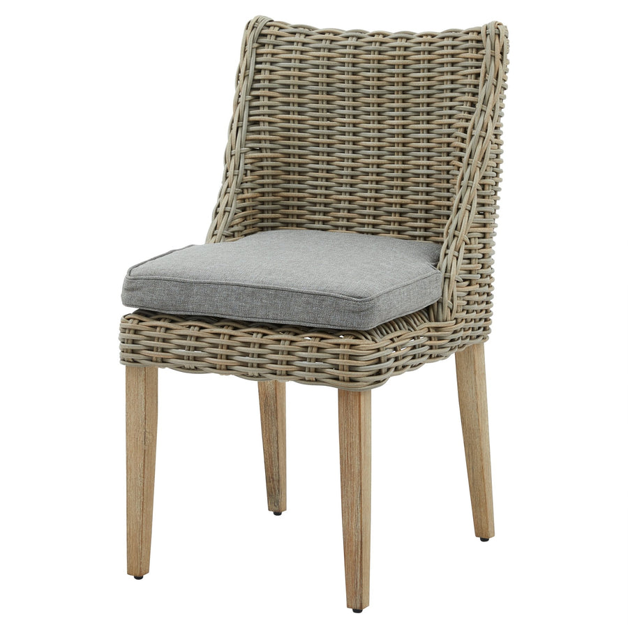 Amalfi Outdoor Round Dining Chair | Weatherproof Luxury for Outdoor Dining - Apex Bespoke Carpentry