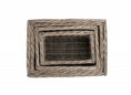 Load image into Gallery viewer, Antique Wash Set of 4 Storage Baskets | Unlined | Integral Handles - Apex Bespoke Carpentry
