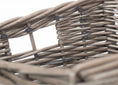 Load image into Gallery viewer, Antique Wash Small Square Storage Basket | Unlined | Integral Handles - Apex Bespoke Carpentry

