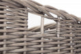 Load image into Gallery viewer, Antique Wash Small Square Storage Basket | Unlined | Integral Handles - Apex Bespoke Carpentry
