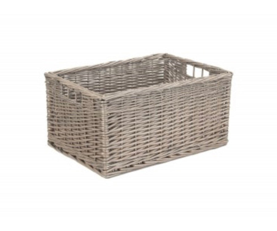 Antique Wash Storage Basket | Medium, Large & Extra Large | Integral Handles | Unlined - Apex Bespoke Carpentry