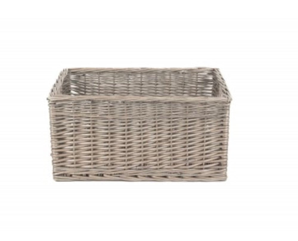 Antique Wash Storage Basket | Medium, Large & Extra Large | Integral Handles | Unlined - Apex Bespoke Carpentry