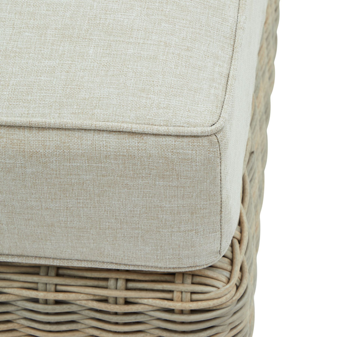 Capri Collection Outdoor Foot Stool - Apex Bespoke Carpentry
