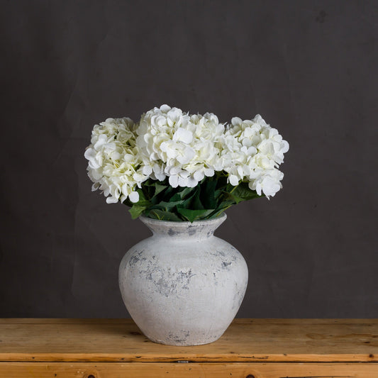 Darcy Antique White Vase - Apex Bespoke Carpentry