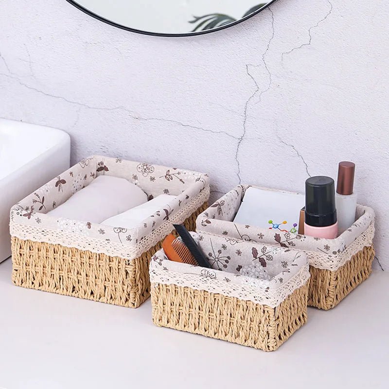 Desk Top Storage Baskets | Handmade Storage Box | Keys, Toys, Sundries Organiser, Hamper Baskets, Clothes, Books, Snacks, Storage Box - Apex Bespoke Carpentry