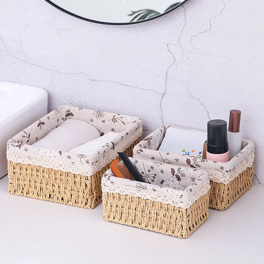 Desk Top Storage Baskets | Handmade Storage Box | Keys, Toys, Sundries Organiser, Hamper Baskets, Clothes, Books, Snacks, Storage Box - Apex Bespoke Carpentry