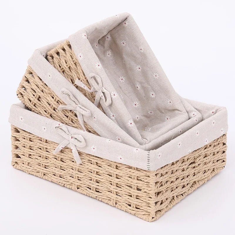Desk Top Storage Baskets | Handmade Storage Box | Keys, Toys, Sundries Organiser, Hamper Baskets, Clothes, Books, Snacks, Storage Box - Apex Bespoke Carpentry