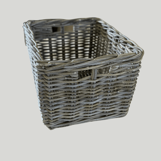 Kubu Rattan Square Storage Basket - Apex Bespoke Carpentry