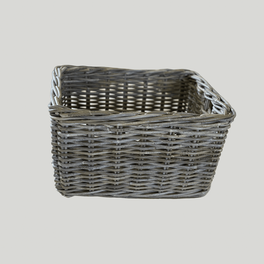 Kubu Rattan Square Storage Basket - Apex Bespoke Carpentry