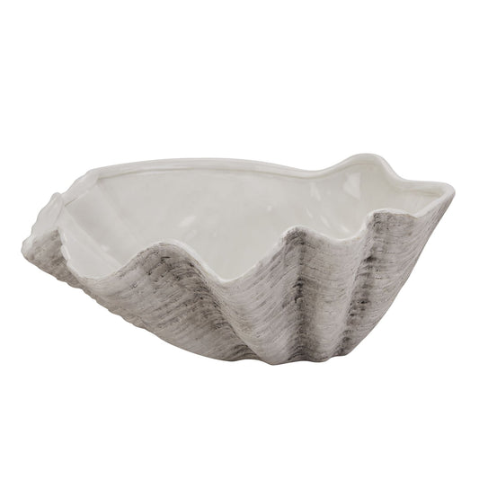 Large Ceramic Adele Shell Bowl - Apex Bespoke Carpentry