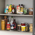 Load image into Gallery viewer, Lazy Susan Cupboard Organiser | 360 Degree Rotating Round Lazy Susan Turntable for Cabinet | Clear - Apex Bespoke Carpentry
