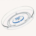 Load image into Gallery viewer, Lazy Susan Cupboard Organiser | 360 Degree Rotating Round Lazy Susan Turntable for Cabinet | Clear - Apex Bespoke Carpentry
