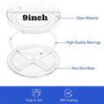 Load image into Gallery viewer, Lazy Susan Cupboard Organiser | 360 Degree Rotating Round Lazy Susan Turntable for Cabinet | Clear - Apex Bespoke Carpentry
