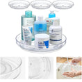 Load image into Gallery viewer, Lazy Susan Cupboard Organiser | 360 Degree Rotating Round Lazy Susan Turntable for Cabinet | Clear - Apex Bespoke Carpentry
