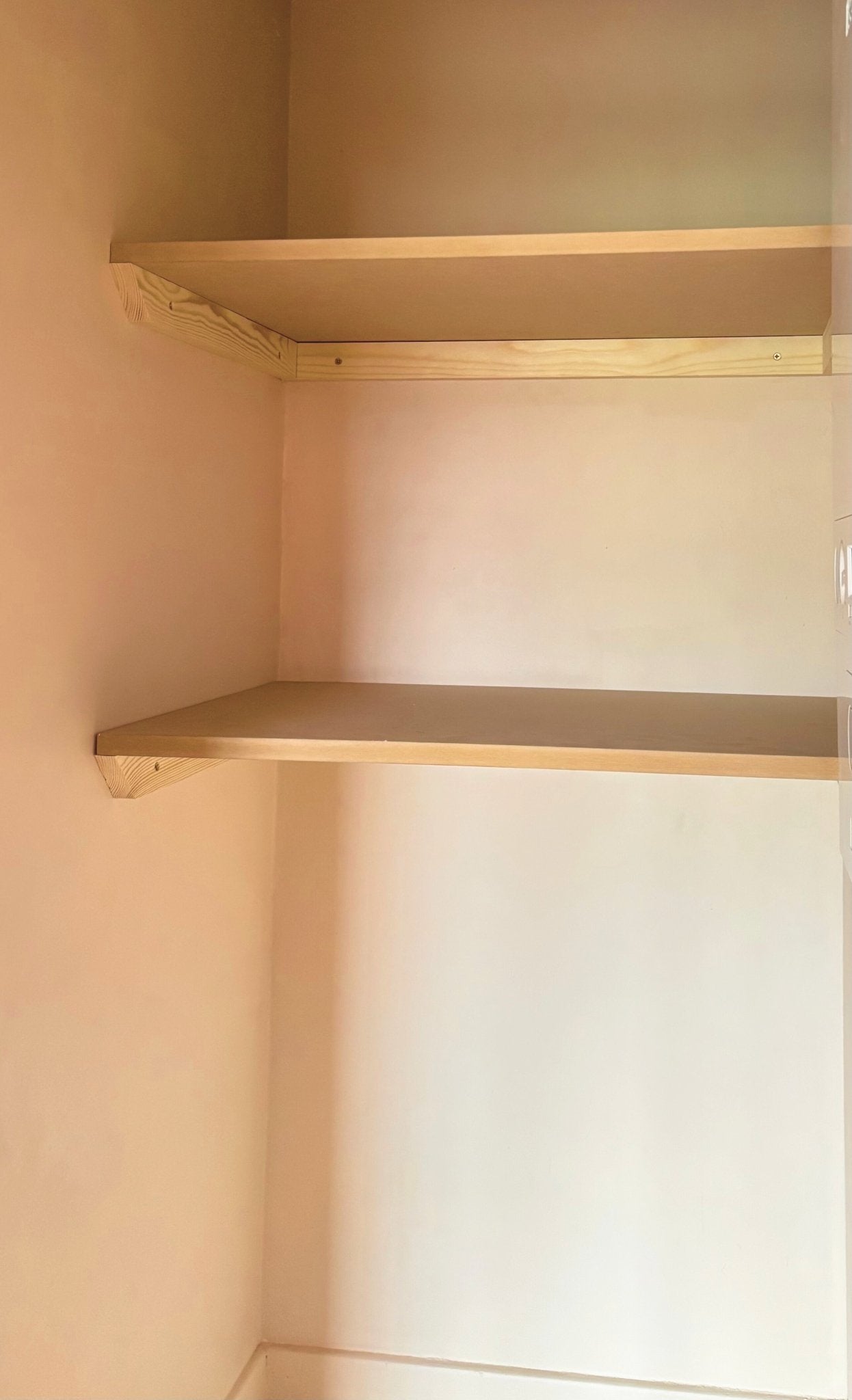 Made - to - Measure 18mm MDF Cupboard Shelves | Cut to Size | Easy to Install | Paintable - Apex Bespoke Carpentry