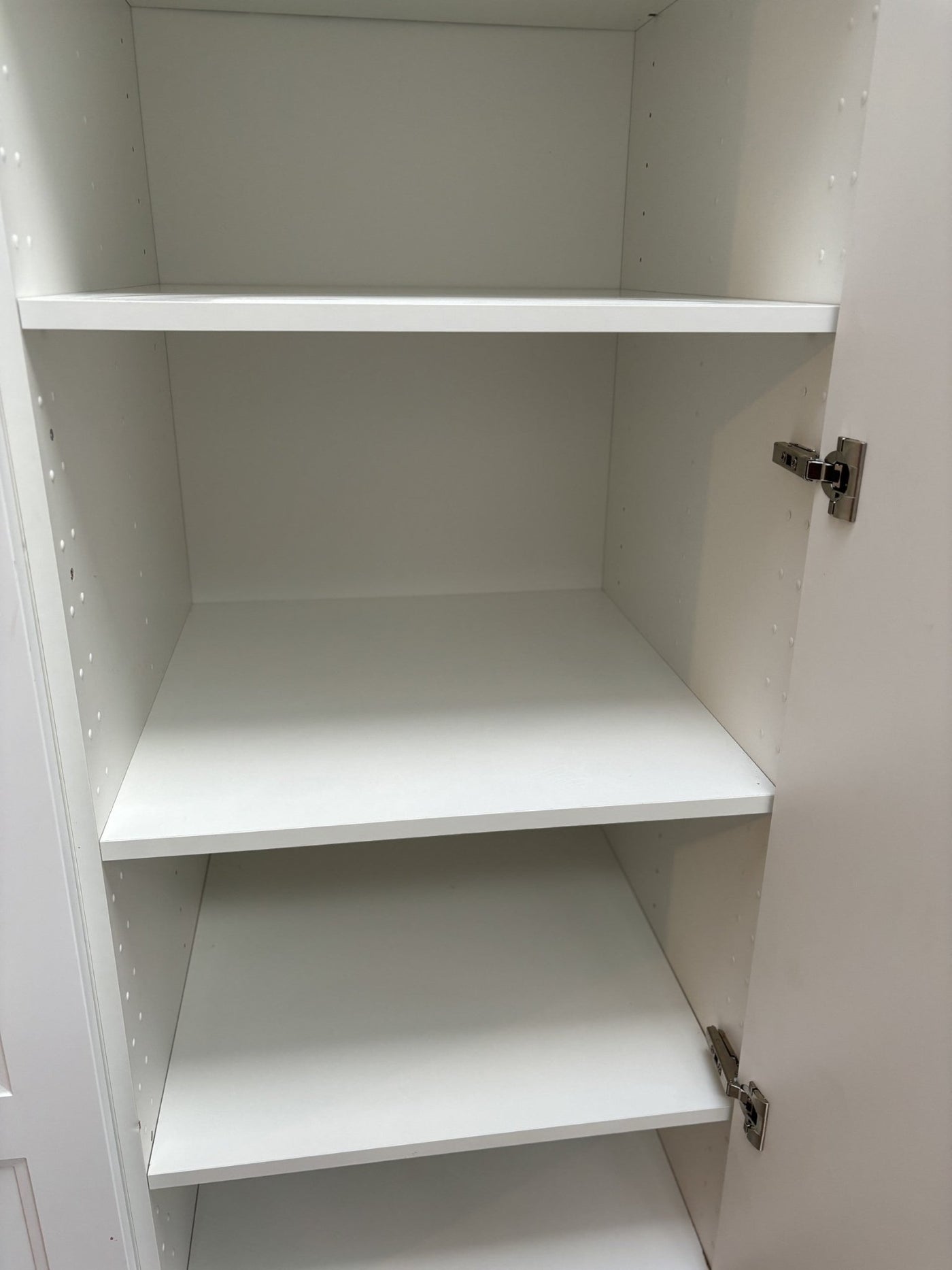 Made - to - Measure 18mm Melamine Cabinet Shelf | White | Wipeable Material | Cut to Size - Apex Bespoke Carpentry