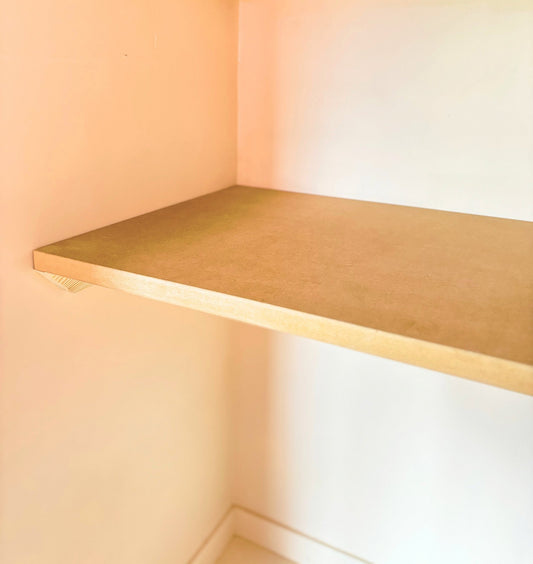Made - to - Measure 25mm MDF Cupboard Shelves | Cut to Size | Easy to Install | Paintable - Apex Bespoke Carpentry