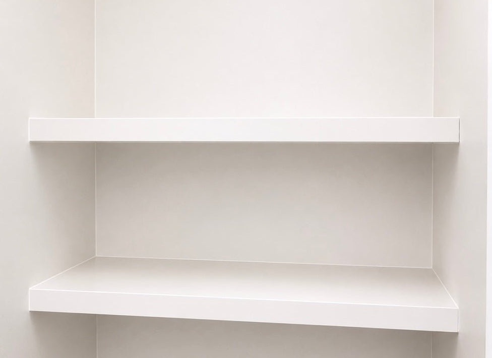 Made-to- Measure Floating Alcove Paintable Shelves | MDF Alcove Shelves | Easy to Install - Apex Bespoke Carpentry