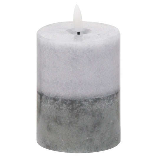 Natural Glow 3x4 Stone LED Candle - Apex Bespoke Carpentry