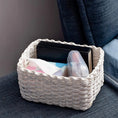 Load image into Gallery viewer, Set of 3 Braided Baskets | Storage Baskets | Storage Boxes for Accessories, Make - Up, Bathroom Organiser, Changing Table Organiser - Apex Bespoke Carpentry
