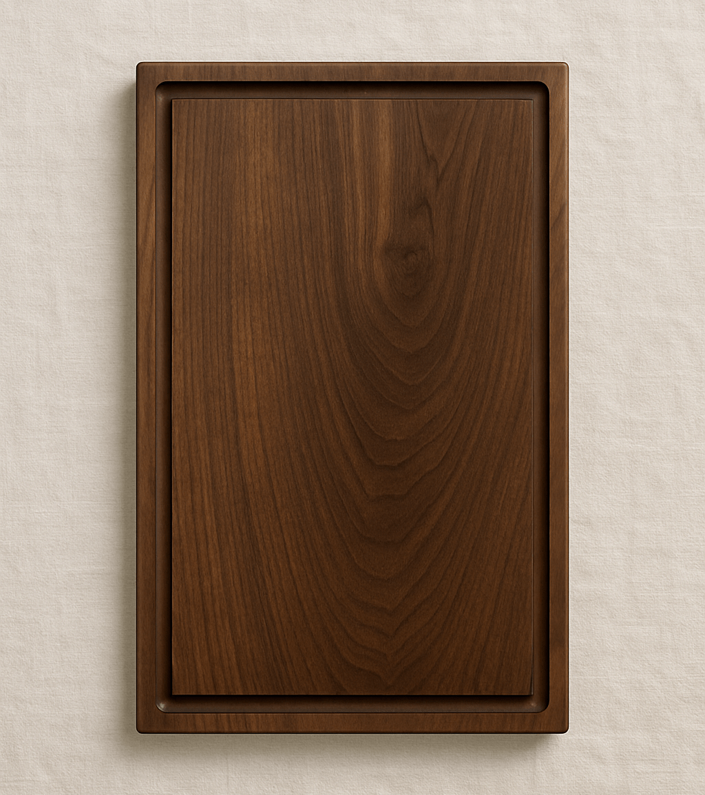 Walnut Chopping Board with Juice Groove - Apex Bespoke Carpentry