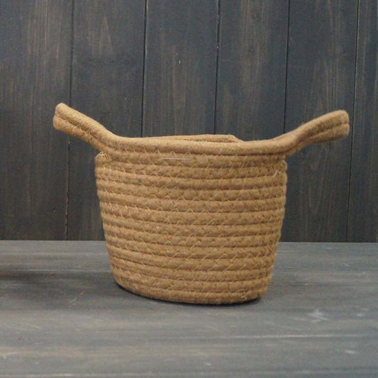 Woven Eared Baskets with Liner - Apex Bespoke Carpentry